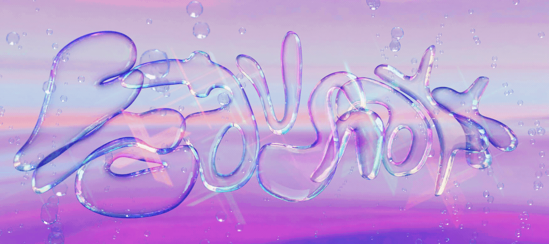 Pink and purple 3D Bambi experiment
